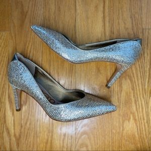 Sam Edelman Champagne Gold Heels